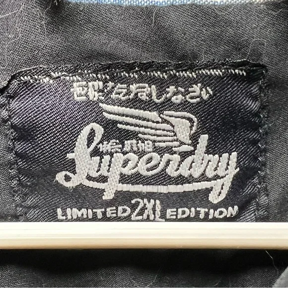 Superdry Men's Black Lightweight Jacket - Picture 2 of 6